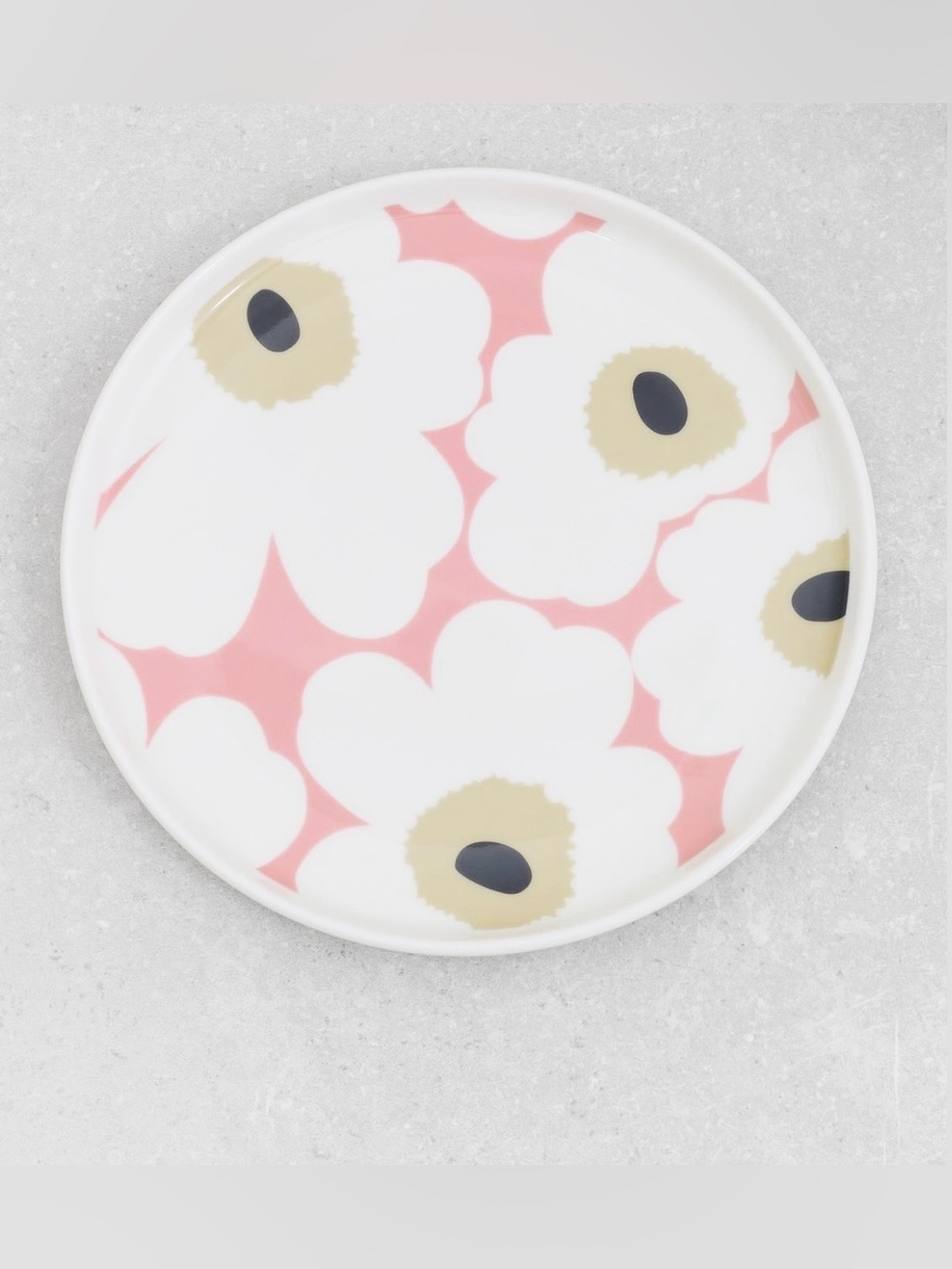 Marimekko Oiva Unikko Plate